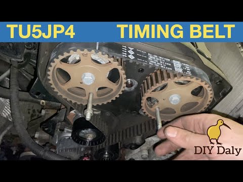 Citroen C4 1.6i timing belt & water pump replacement