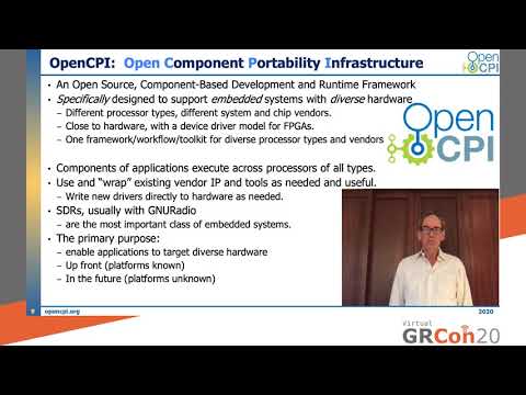 GRCon20 - Introducing OpenCPI as an Infrastructure for GNU Radio and GNU Radio Companion