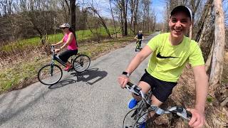 Family Bike Ride & Trying Out my 360 Camera