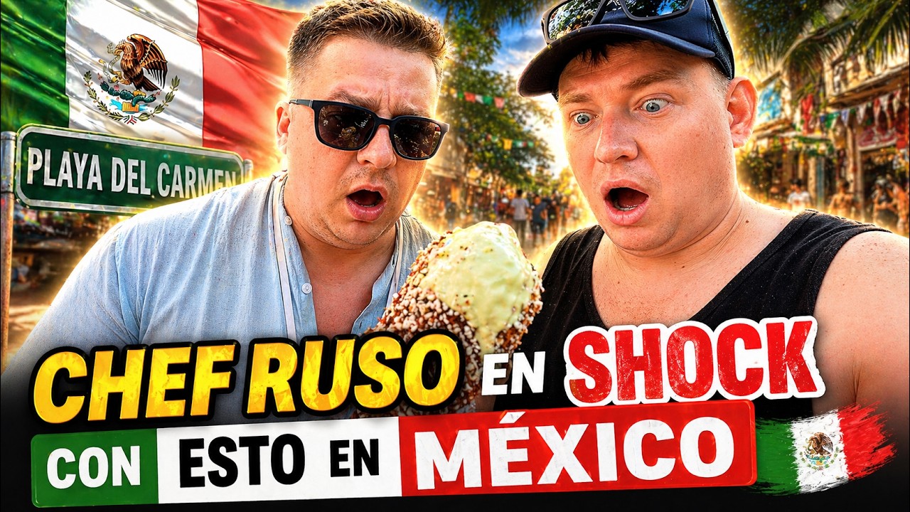 CHEF RUSO EN SHOCK AL DESCUBRIR ESTO EN MÉXICO 🇲🇽