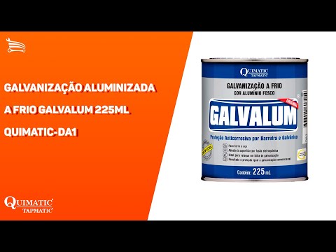 Galvanização Aluminizada a Frio Galvalum 225ml - Video