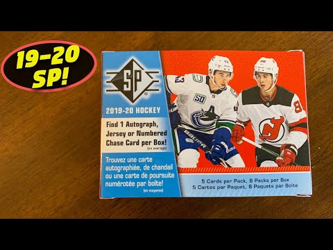 2019-20 SP Retail Blaster Hockey Box Break - The Best Retail Product Out There?