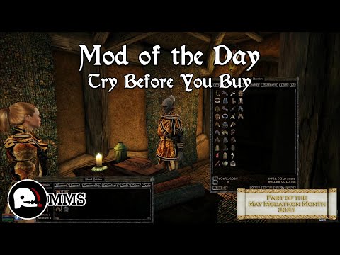 Morrowind Mod of the Day EP55 - Try Before You Buy Showcase
