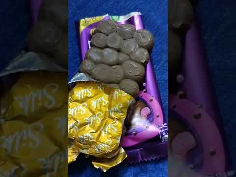 Cadbury Dairy Milk Silk Bubbly Gum #shorts #short #shortvideo #youtubeshorts #chocolate #review