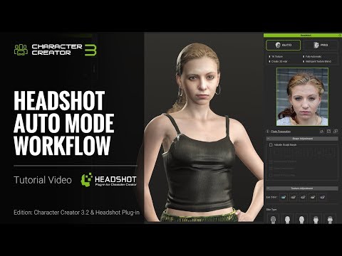 Headshot Plug-in Tutorial - Auto Mode Workflow