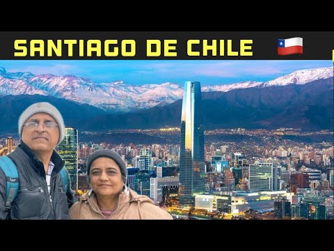 INDIAN COUPLE IN SANTIAGO DE CHILE