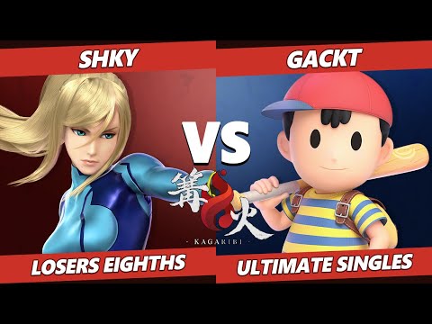 Kagaribi 1 Losers Top 8 - shky (ZSS) Vs. R2G｜Gackt (Ness) Smash Ultimate SSBU