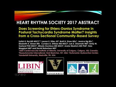 Postural Orthostatic Tachycardia Syndrome & Ehlers-Danlos Syndrome Research Update
