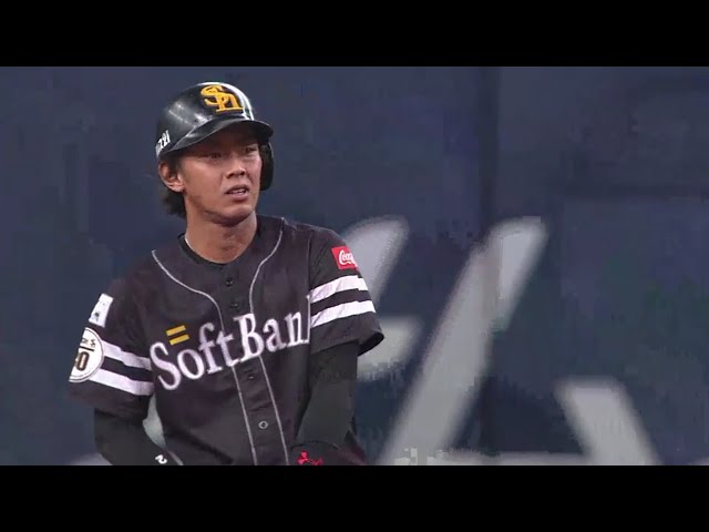 【3回表】ホークス・今宮 3試合連続打点を記録する同点タイムリー!! 2018/8/19 Bs-H