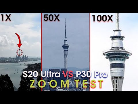 huawei p30 pro vs samsung galaxy s20 ultra zoom