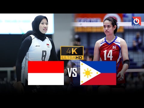 Full 4K | INDONESIA vs PHILIPPINES | Đại chiến Megawati và Solomon theo cái kết không ngờ