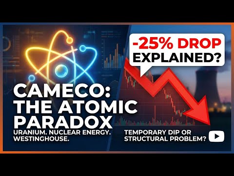 Cameco stock explained: atomic paradox behind the 25% drop