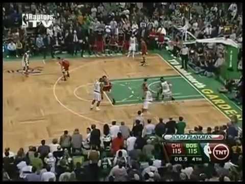 Ray Allen Game winner vs Bulls [2009 Playoffs]
