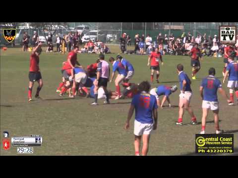 2014 CCRU Grand Final Premier 2 Highlights - Terrigal v Gosford