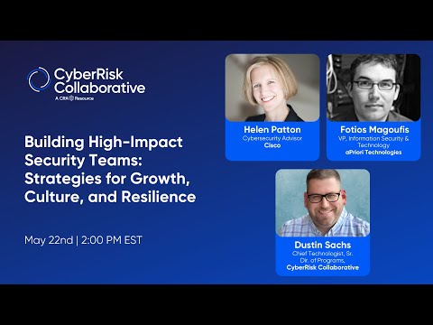 Building High-Impact Security Teams: Strategies for Growth, Culture, and Resilience