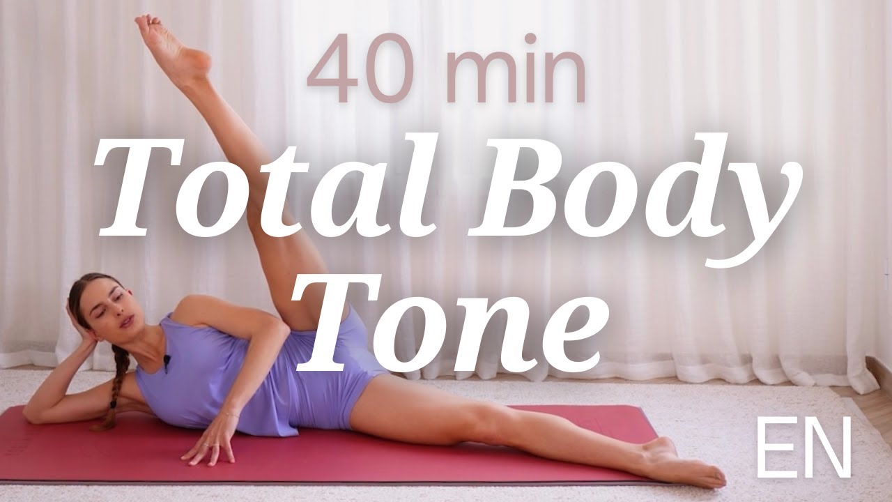 40-Minute Wrist-Friendly Pilates | Full Body Toning & Sculpting Workout