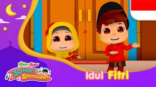Download lagu Idul Fitri | Minal Aidzin Wal Faidzin | Omar & Hana Subtitle Indonesia mp3