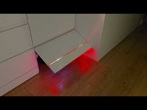 Roborock vacuum cleaner Knight Rider themed garage doors opening mechanism