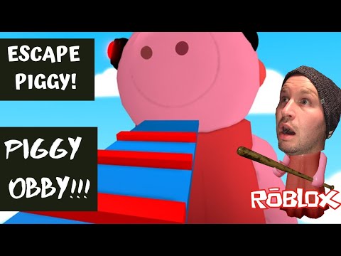 Escape Piggy!!!! Roblox Parkour Obby