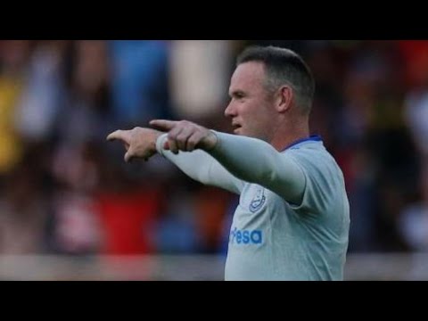 Wayne Rooney superb goal for Everton (friendly)