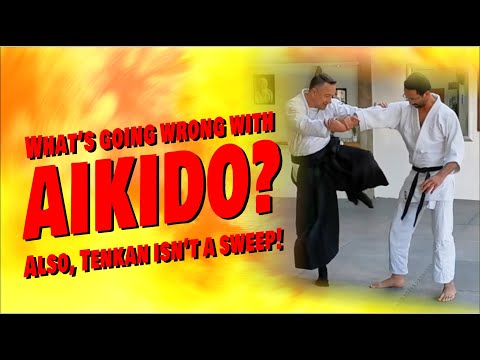 WHAT'S GOING WRONG WITH AIKIDO? (Also, tenkan is NOT a sweep!)