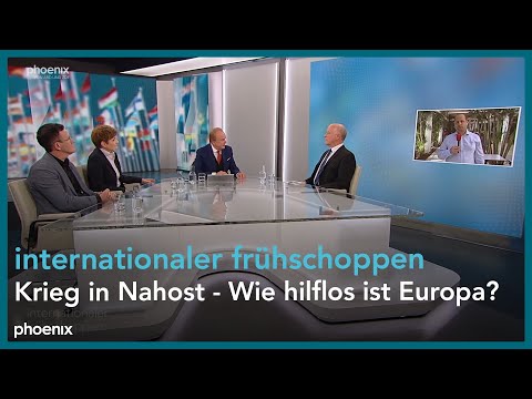 internationaler frühschoppen: Krieg in Nahost - Wie hilflos ist Europa?