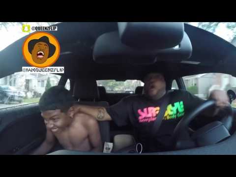 Father Goes Crazy when Song Comes On In Car -  QUEENZFLIP