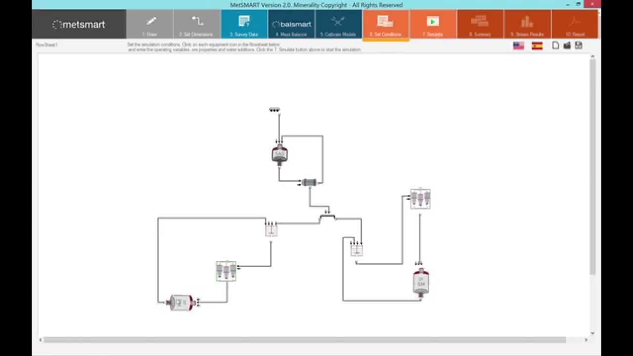 6 Simulations: Simulating Minerals Processing Plants Using MetSMART Software