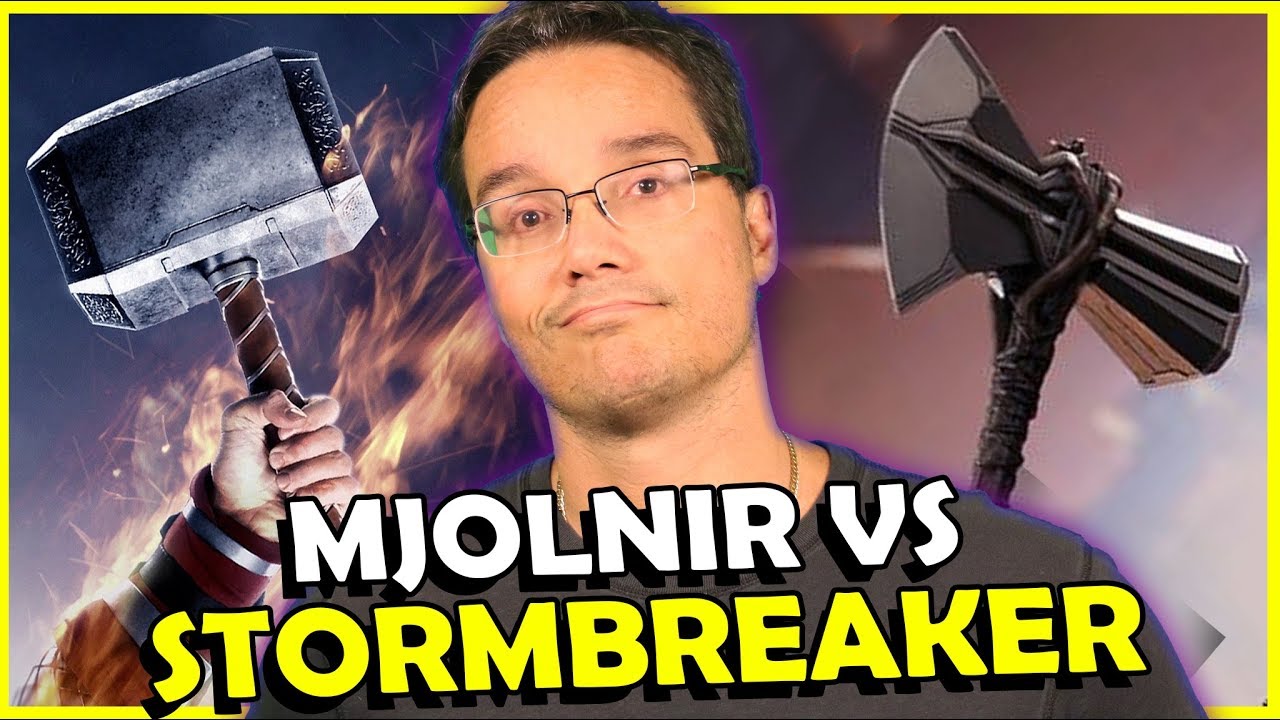 MJOLNIR VS STORMBREAKER, QUAL É O MAIS PODEROSO?