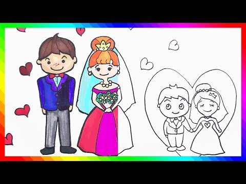Coloring Pictures Wedding