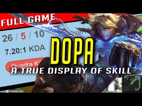 Dopa/Apdo Time for a True Display of Skill! - Ezreal 26-5-10 Full Game