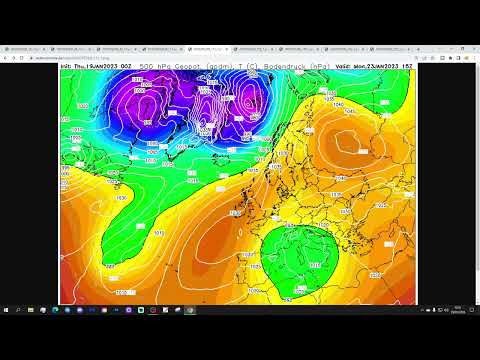 Ten Day European Weather Forecast: 19th To 29th January 2023