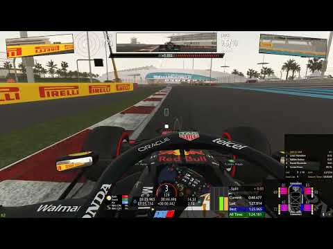 rFactor 2 : F1 2021 Max Verstappen Abu Dhabi Final Lap Overtake Recreation