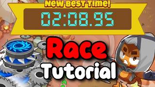 BTD6 Race Tutorial / guide | Three Mines Back Around