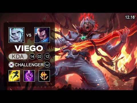 Viego vs Yasuo Top - KR Challenger - Patch 12.16 Season 12