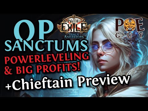 SANCTUMS ARE OP! ( INSANE XP GAINS + VALUABLE LOOT ) [ POE 2023 | Patch 3.22 ]