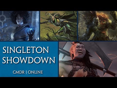 Singleton Showdown: Commander Online / S1 Episode 2 Rona - Rhys - Garna - Varolz