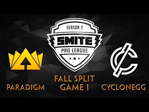 SPL Fall Split Week 1 - Paradigm vs. CycloneGG (Game 1)