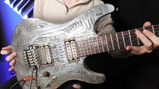 Video thumbnail for World's most METAL guitar (sounds INSANE!) by BERNTH