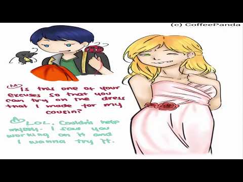 Miraculous Ladybug Comics "So That You Can Try On The Dress That I Made For My Cousin"