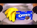 Oreo Banana Ice Cream Rolls ASMR