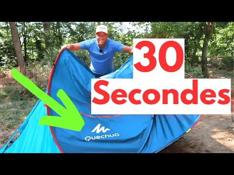 Plier la tente de camping Quechua 2 seconds ✅ Instructions simples