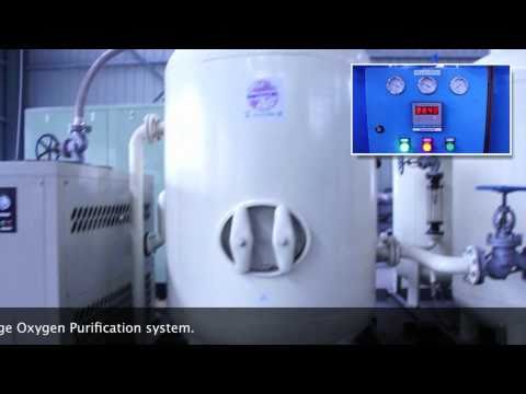 Oxygen plant manufacturing process