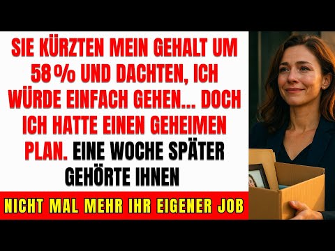 Hr Stellte Mir Ein Ultimatum: 58 % Gehaltskürzung Oder Kündigung. Ich Wählte Option Drei.