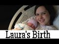NATURAL CHILDBIRTH OF BABY LAURA