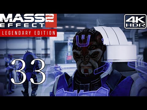 Mass Effect 2 [4K HDR]  Modded Walkthrough Part 33 | Blue Suns Base (Insanity)