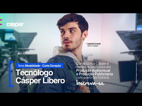 Cursos tecnólogos: nova modalidade de graduação da Faculdade Cásper Líbero!