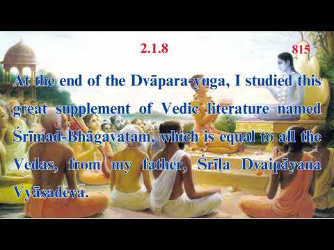 srimad Bhagavatam:2.1.8: ISKCON: Dr.D.Pramod#srimad#srimadbhagvadgeeta#bhagavadgita 