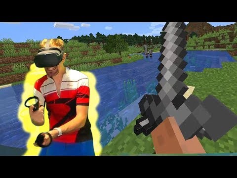 Zimtok5 - Oculus Quest - Minecraft VR 6DoF with Touch Controls (Java Edition) - Extended Gameplay (Pt. 2 of 2)
