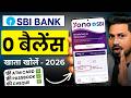 SBI Account Opening Online SBI Zero Balance Account Opening Online YONO SBI Account Opening